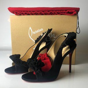 Christian Louboutin Etneu Etneu Satin Heels 36.5